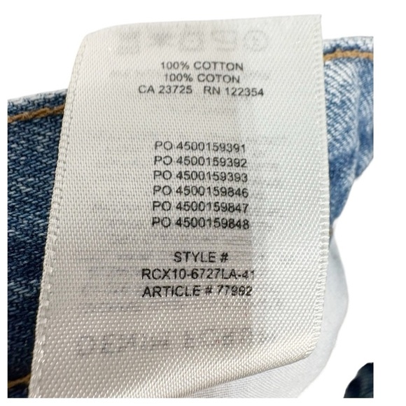 Aritzia Denim Forum The Joni High Rise Loose Jeans Size 29 - Picture 11 of 11